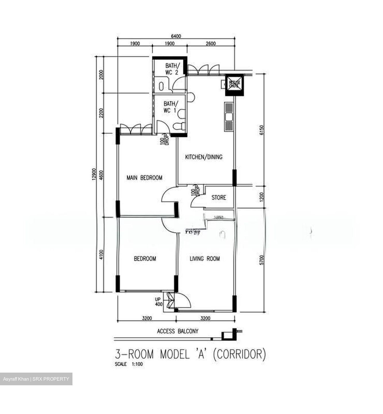 Blk 176 Bukit Batok West Avenue 8 (Bukit Batok), HDB 3 Rooms #573108921
